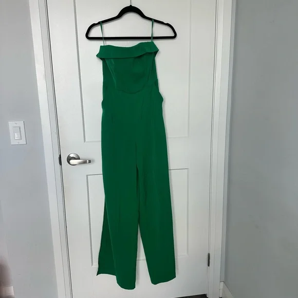 NWOT Runaway the Label Nami Green Jumpsuit - Size XS - Picture 2 of 10